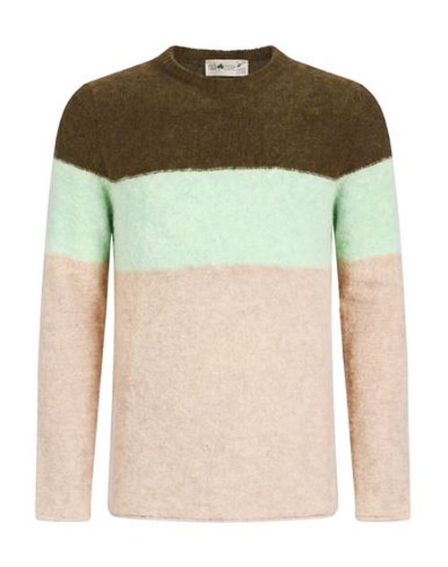 Man Sweater Military green Size L Acrylic, Alpaca wool, Polyamide, Wool