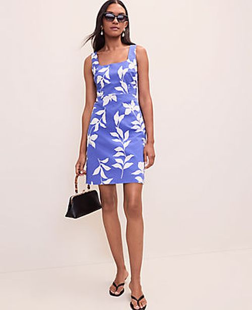 Ann Taylor Floral Sheath Dress