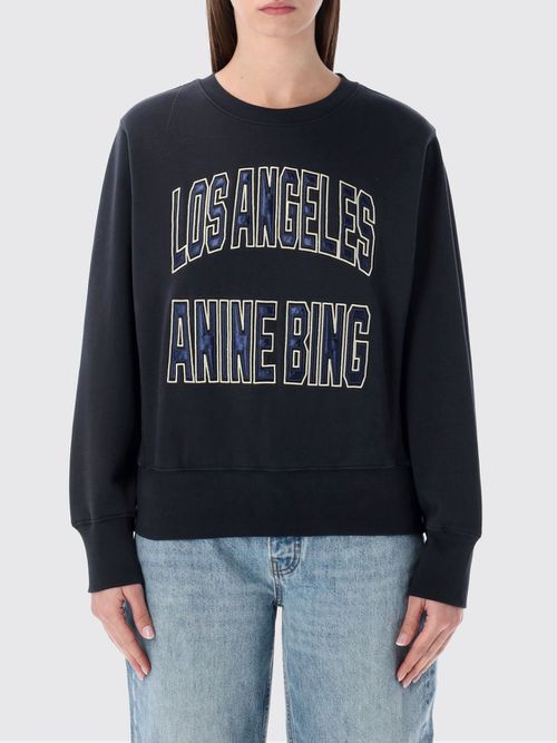 Sweatshirt Woman color Black
