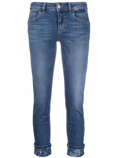 Low-rise skinny jeans - Blue