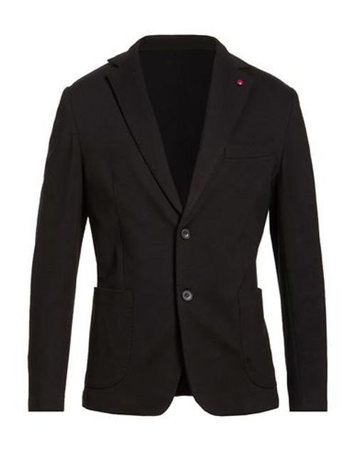 Man Blazer Black Size 40 Viscose, Polyamide, Elastane
