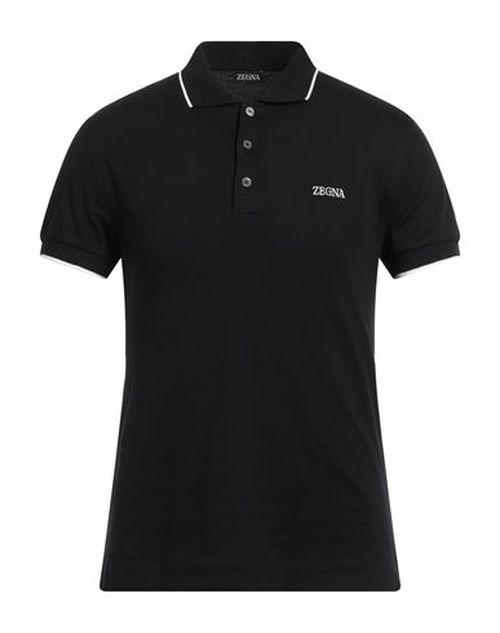 Man Polo shirt Black