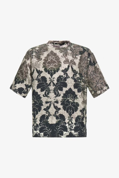 Broccato Print T-shirt - Male T