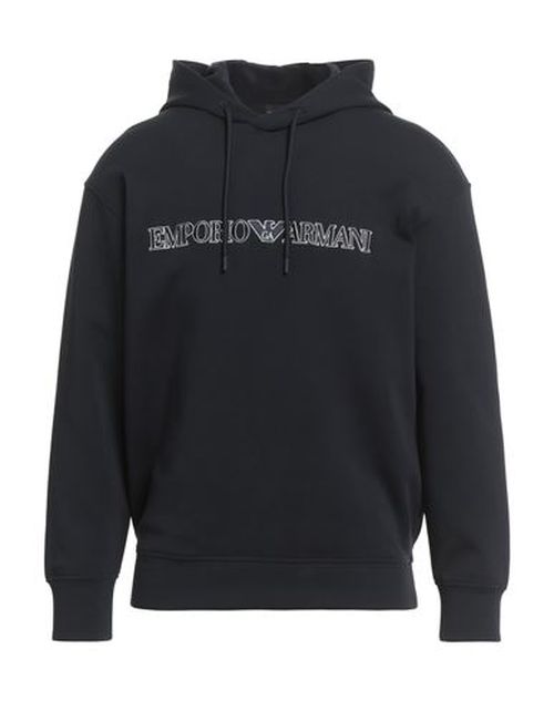 Man Sweatshirt Midnight blue Size S Cotton, Polyester, Elastane