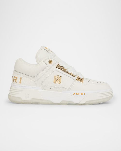 Men's MA-1 Leather High-Top Sneakers
