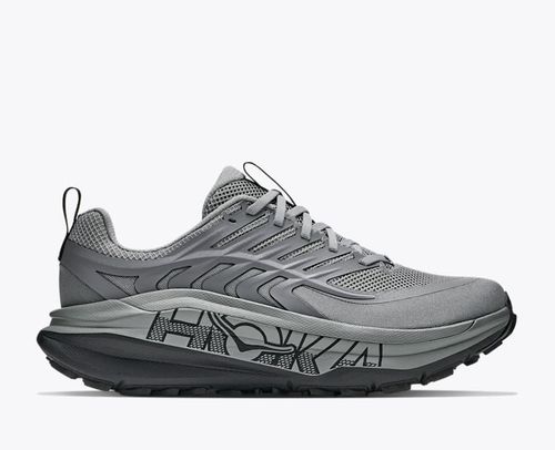 HOKA Men's Stinson 8 Shoes in Galactic Grey/Black