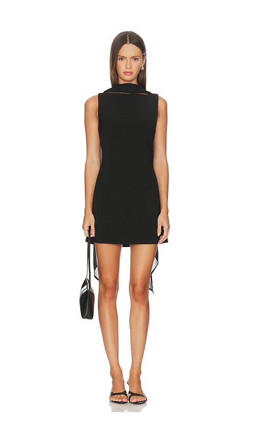 House of Harlow 1960 x REVOLVE Cameron Mini Dress in Black. XS. Also in L, M, S