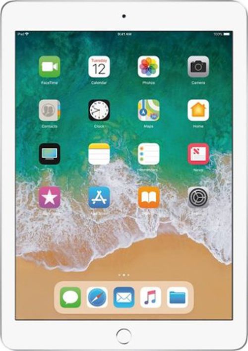 Certified Refurbished - iPad (5th Generation) (2017) Wi-Fi - 128GB - Silver