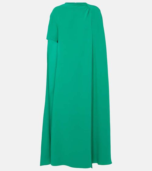 Cady Couture caped midi dress