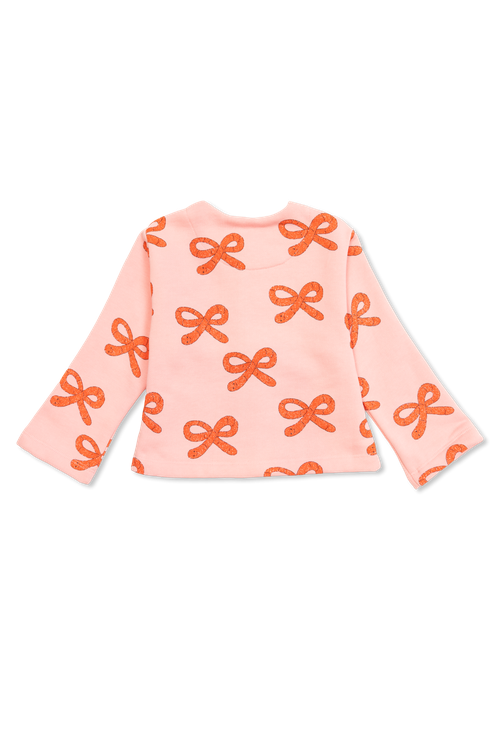 Sweatshirt With Print, Unisex, Pink