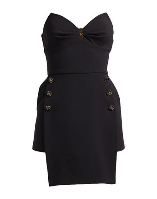 Woman Playsuit Black Size 4 Polyester, Elastane, Polyamide