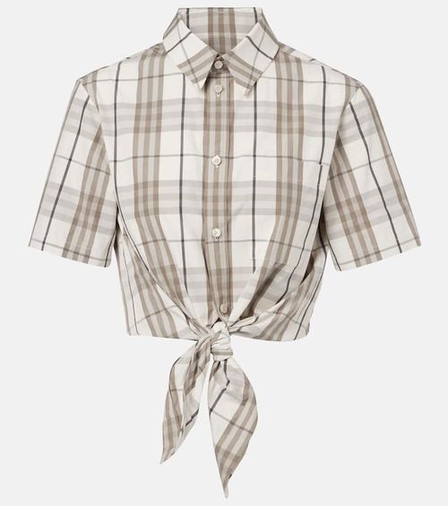 Check cotton shirt