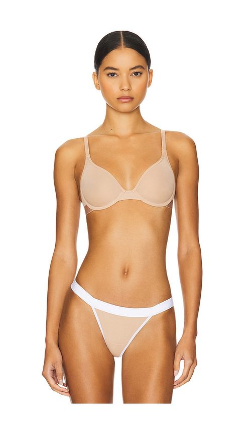 Negative Underwear Sieve Demi Bra in Beige. -  36D also in 32B, 32C