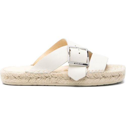 Loewe Paula's Ibiza Petal Leather Sandals