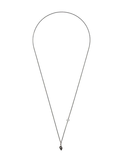Mini rosebud necklace - Silver