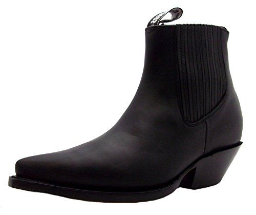 Grinders Mustang Mens Cowboy Ankle Boots