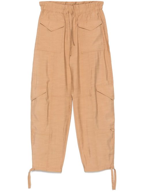 Drawstring trousers - Neutrals