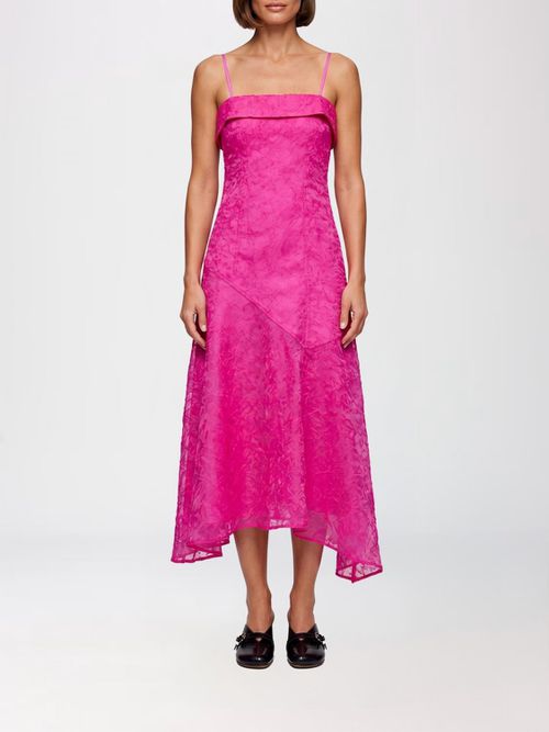 Dress Woman color Raspberry