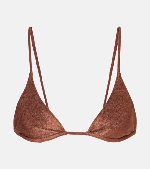 Via terry bikini top