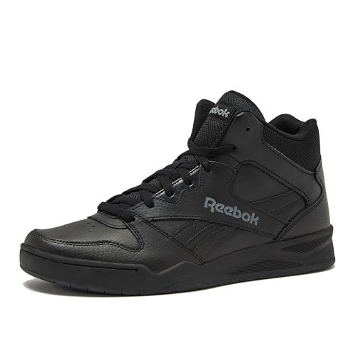 Reebok Men's Royal BB4500 Hi2 High Top Sneakers for Men, Black/Alloy, 