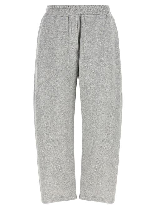 Cotton-Cashmere Joggers — Gray