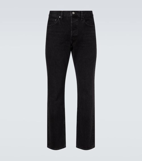 The Straight mid-rise straight jeans