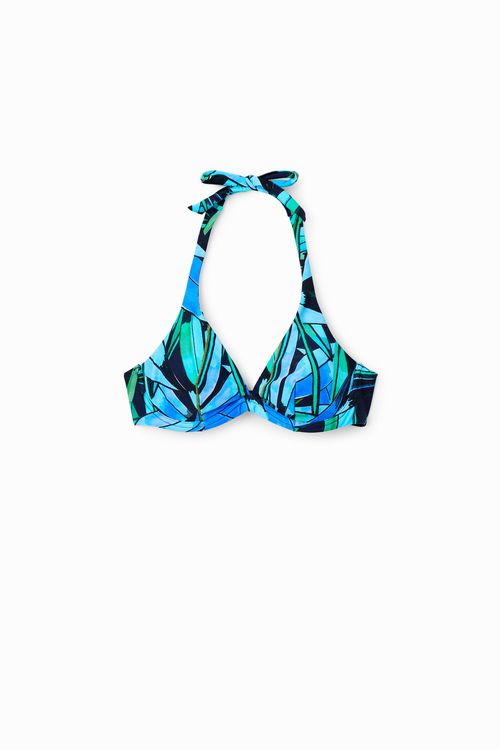 Tropical bikini top