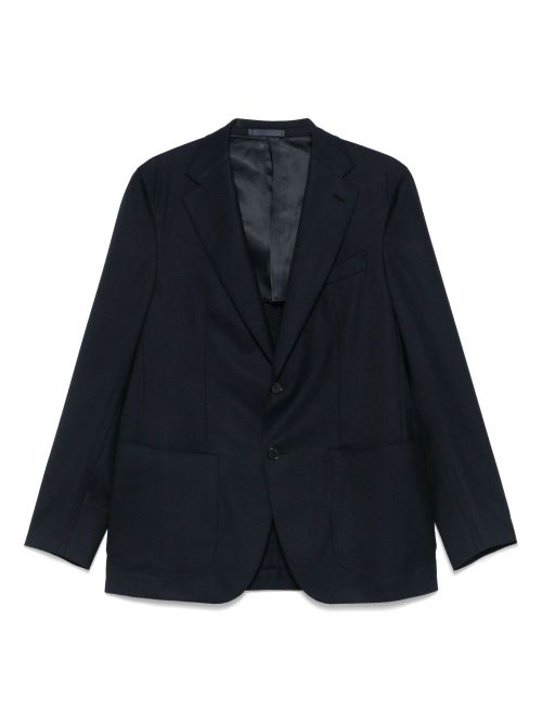 Single-breasted blazer - Blue