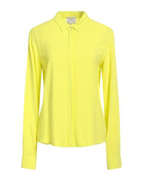 Woman Shirt Lime green Size 6 Viscose
