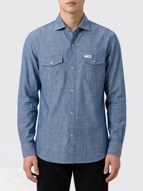 Shirt Men color Blue