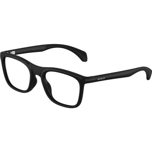 Moncler Uniseks Moncler ME3005U 5006 Optische monturen Geïnjecteerd Zwart Transparant Kwadraat Normaa