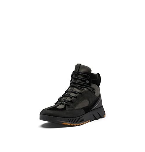 Sorel Men's Mac Hill Lite Rush Waterproof Boot - Black, Grill