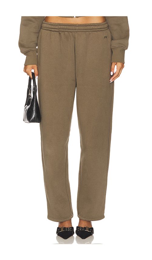 Miaou Zev Sweatpant in Olive. M. Also in