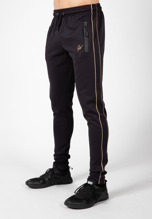 Wenden Track Pants - Black/Gold
