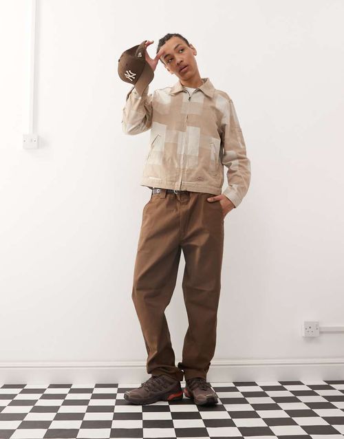 Jacquard Eisenhower jacket in off white