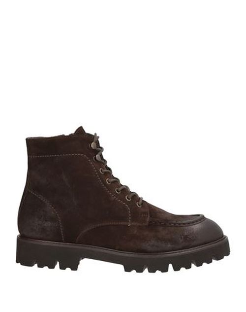 Man Ankle boots Dark brown Size 7 Leather