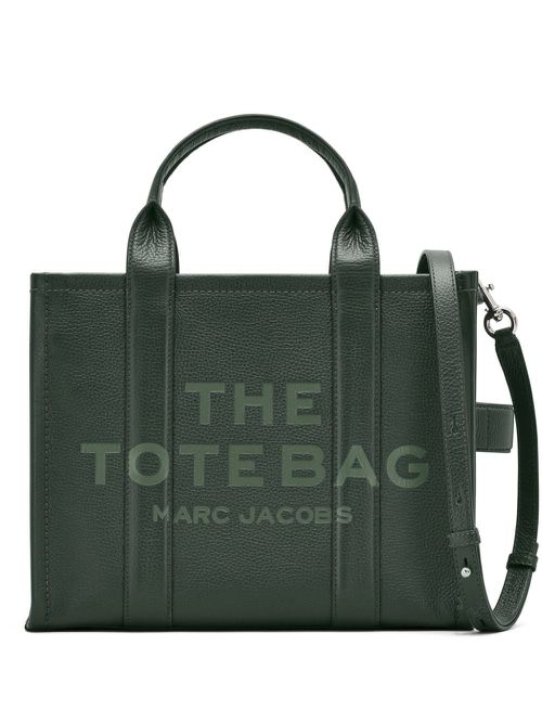 The leather Tote Bag - Green