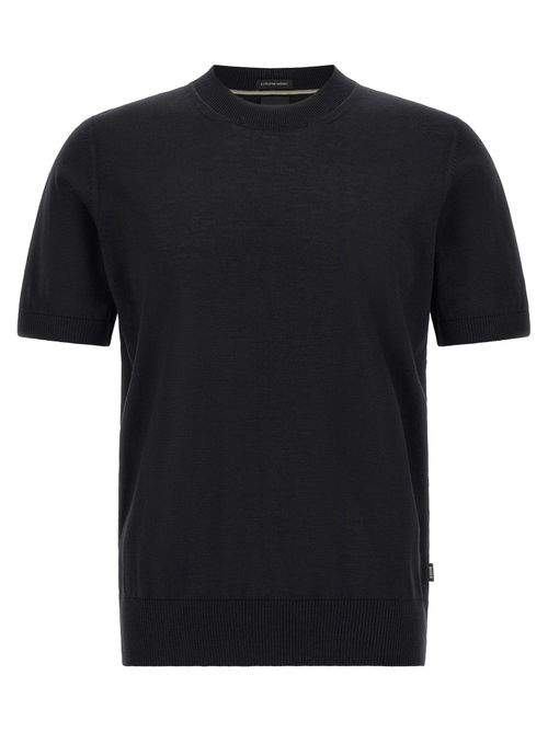 Extra-Fine Merino Wool Sweater — Black