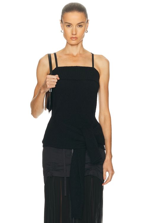 Dolce & Gabbana Tank Top in Black - Black. 42 also