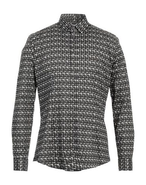 Man Shirt Black Size 15 ¾ Cotton, Elastane
