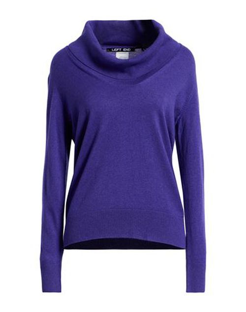 Woman Turtleneck Purple Size 10 Virgin Wool, Viscose, Cashmere