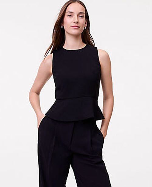 Ann Taylor Peplum Top