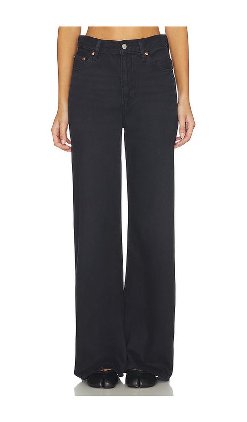 LEVI'S Ribcage Wide Leg Jeans in Black. 25. Also , 24, 27
