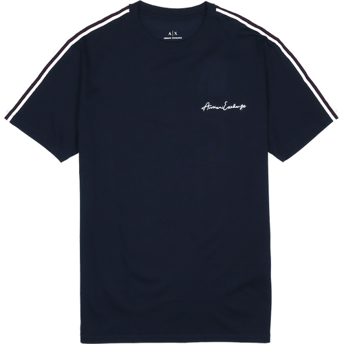 Armani Exchange Tape Detail Short Sleeve T-Shirt