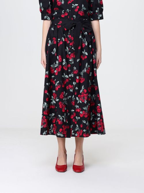 Skirt Woman color Black