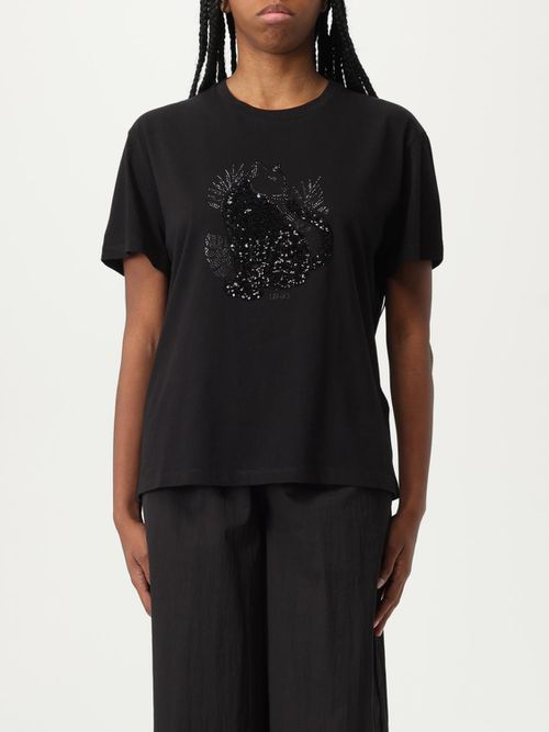 T-Shirt LIU JO Woman color Black
