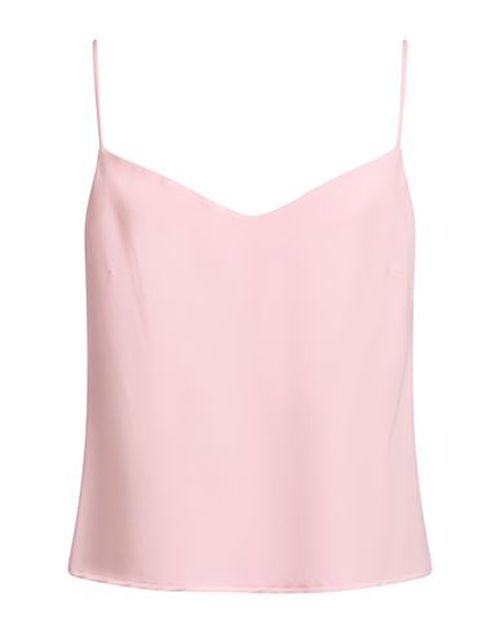 Woman Top Pink Size 10 Polyester, Elastane