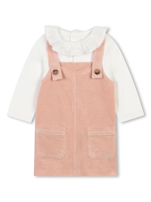 Organic cotton dress set - Pink