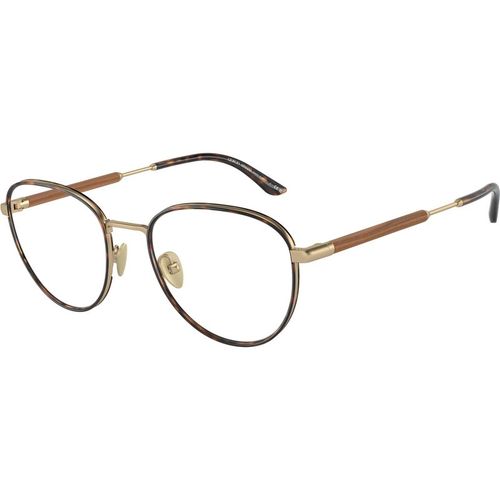 Giorgio Armani Man Giorgio Armani AR5137J 3002 Optical frames Steel Gold Transparent Pantos Norma