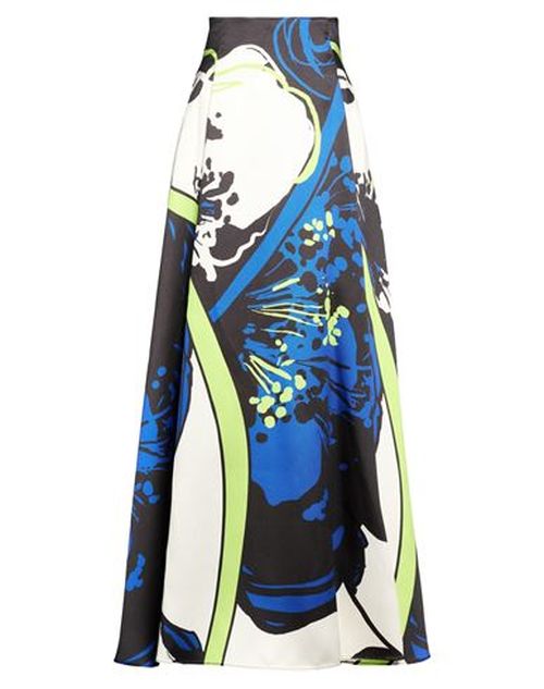 Camilla Milano Woman Maxi skirt Black Size 10 Polyester